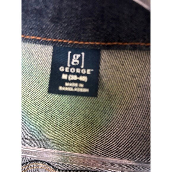 George Dye Denim Jacket Men M - Picture 5 of 5